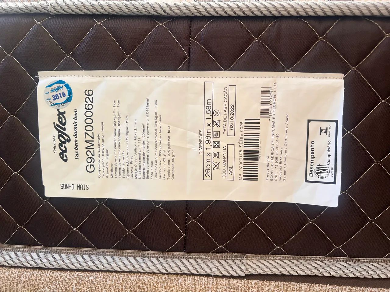 Cama Queen - colchão e box - Foto 2