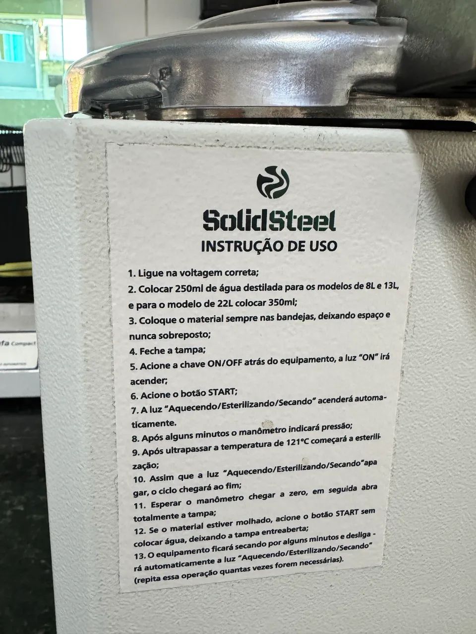 Autoclave SolidStell Semi nova  - Foto 2