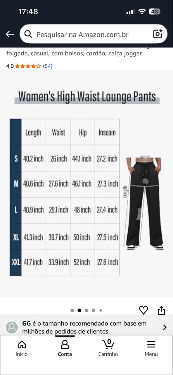 Calça moletom feminina - Foto 2