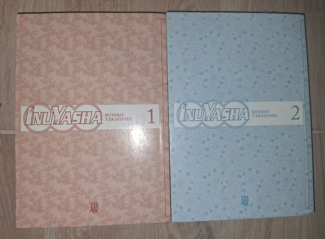 Mangás InuYasha volume 1 e 2
