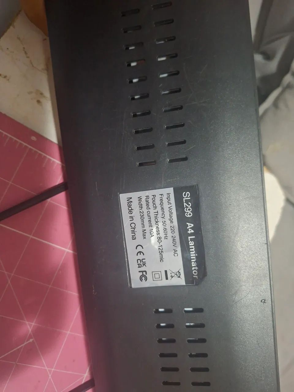Plasticadora laminadora 220V65724534758659125