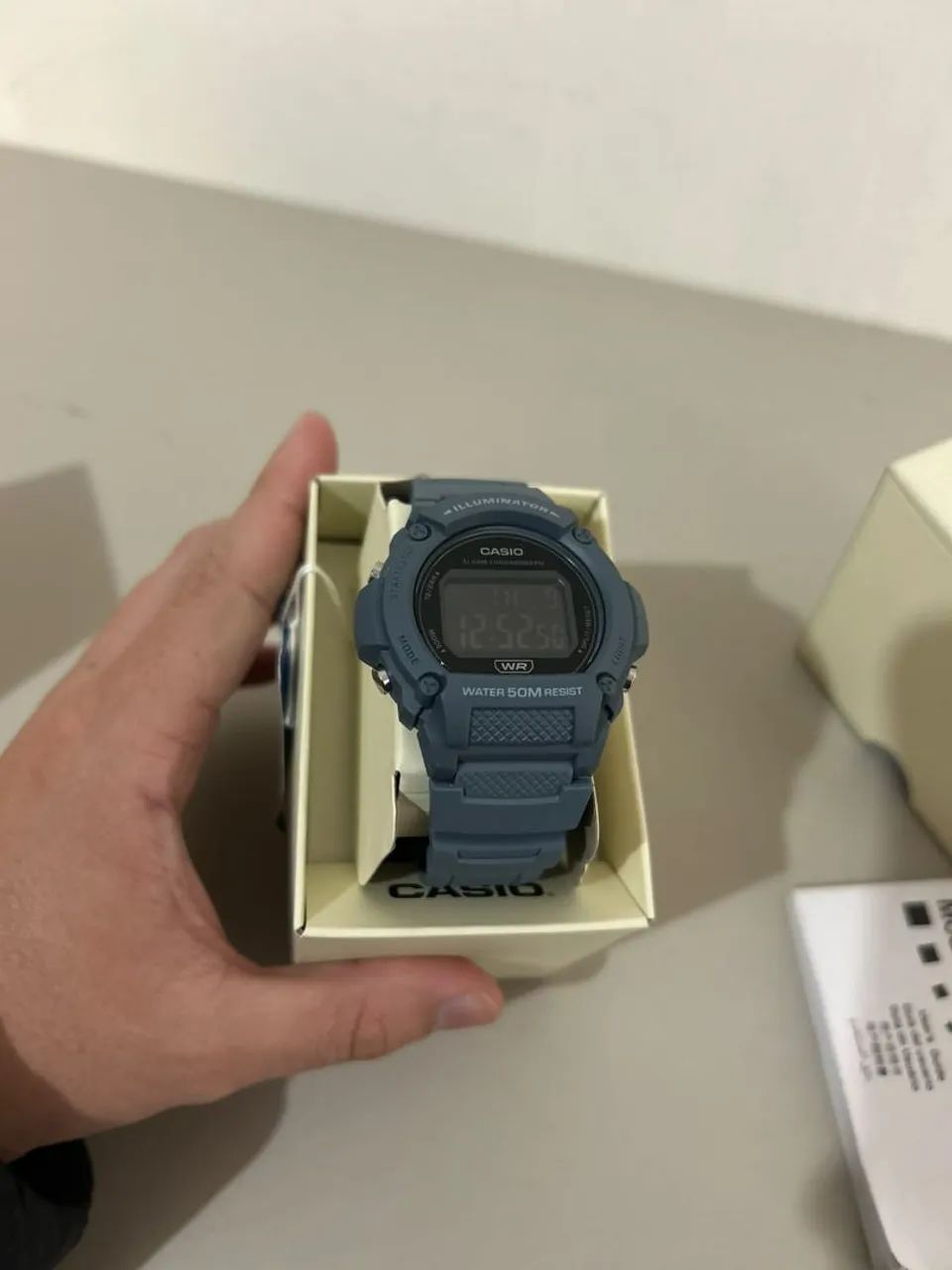 Casio W219H negative Deep BLUE  - Foto 2