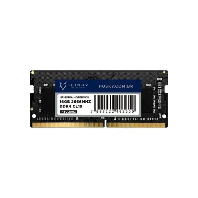 Memória Para Notebook Husky 16gb 2666mhz Ddr4 Cl19 - Htcq003