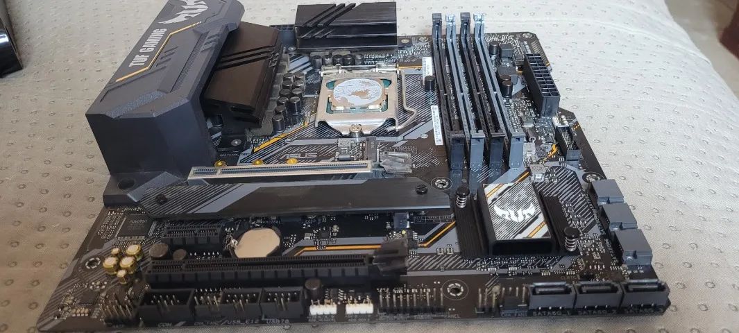 Placa-mãe Asus Tuf Gaming B460m-plus D4 - Foto 5