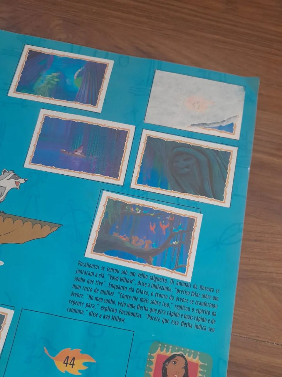 Álbum de Figurinhas Pocahontas 1997 - Foto 5