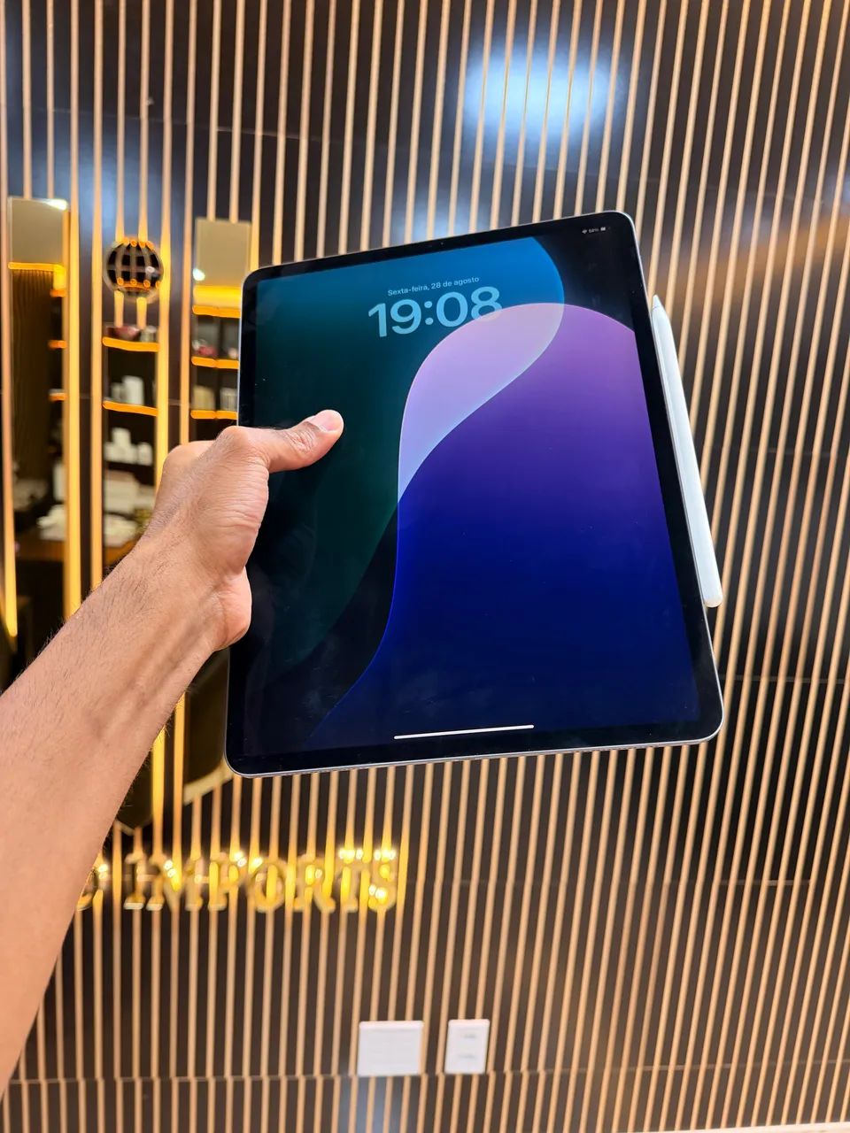 IPAD PRO APPLE 12.9 POL. ( C/ PENCIL ORIGINAL APPLE) - Foto 4