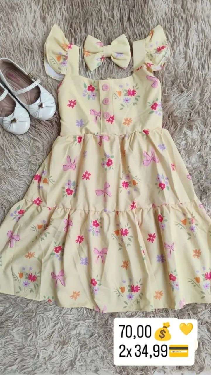 Vestido infantil 