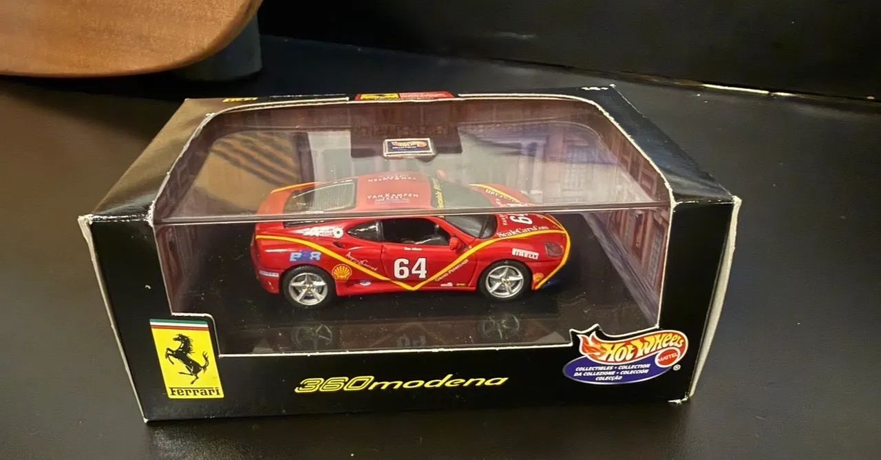 Hot Wheels 1:43 | Ferrari 360 Modena Race Car #64 - Foto 3