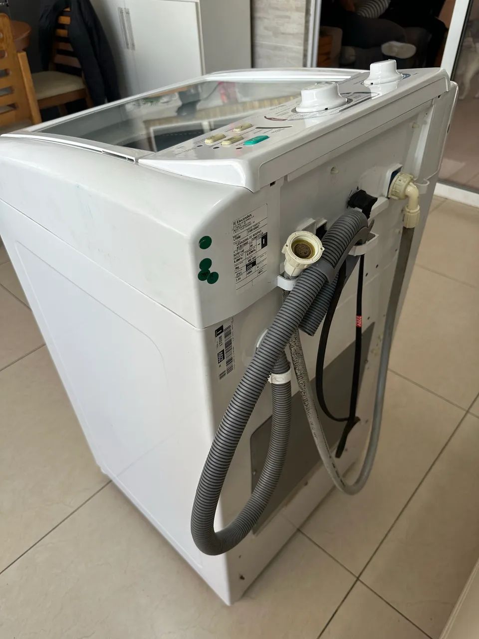 Lavadora roupa Electrolux 8 Kilos 220v , aceito cartão. - Foto 6