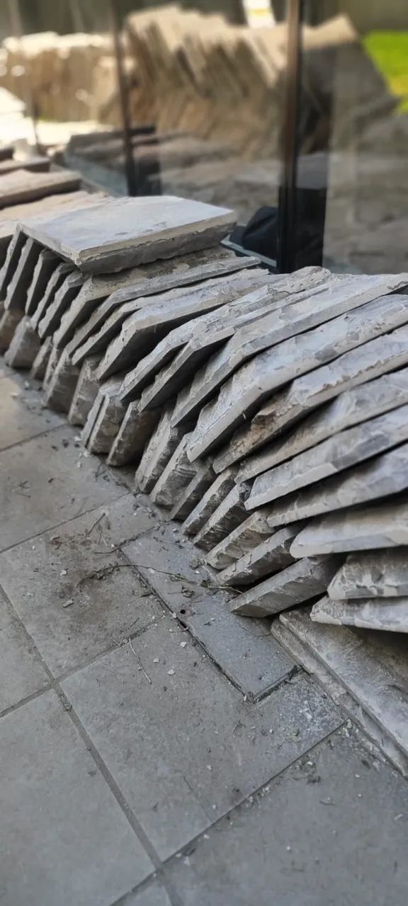 Pedra de Basalto Polido 46x46 - Foto 2