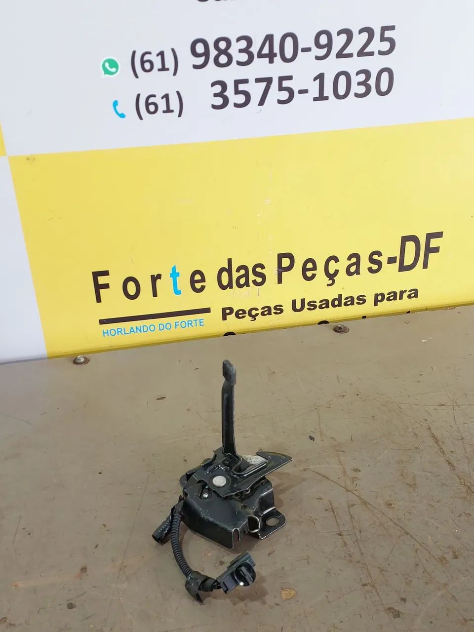 Fechadura Trava Elétrica Tranca Do Capô Capú Do Honda New Civic 1.8 2007/12
