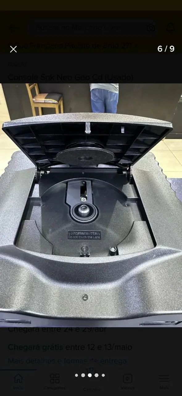 Neo geo cd com jogos  - Foto 5
