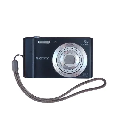 Câmera digital Sony Cyber-Shot DSC-W35 com caixa e acessórios