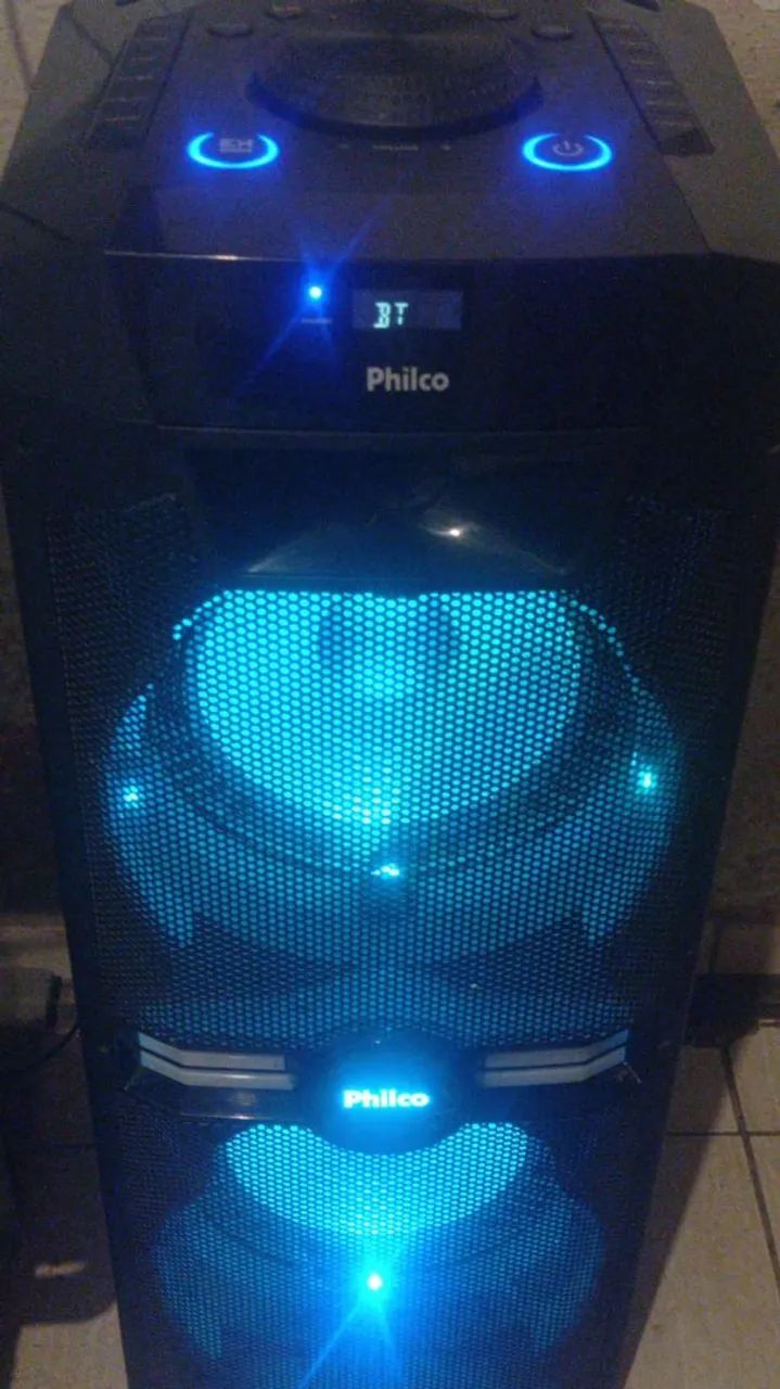 Caixa de som acústica Pcx1800 phiilco