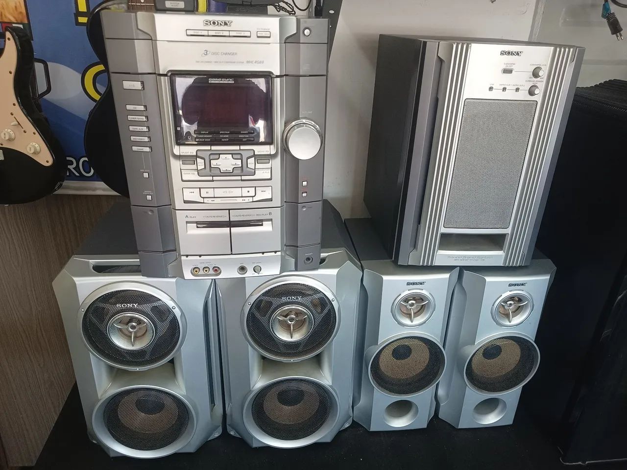 Microsystem Sony MHC-Rg88 (leia o anúncio) - Foto 4