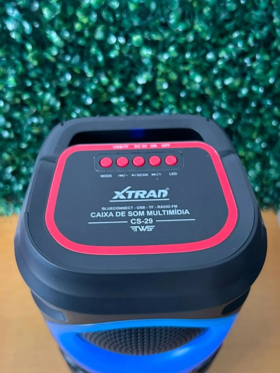 Caixa de Som Bluetooth 50W RGB - Foto 5
