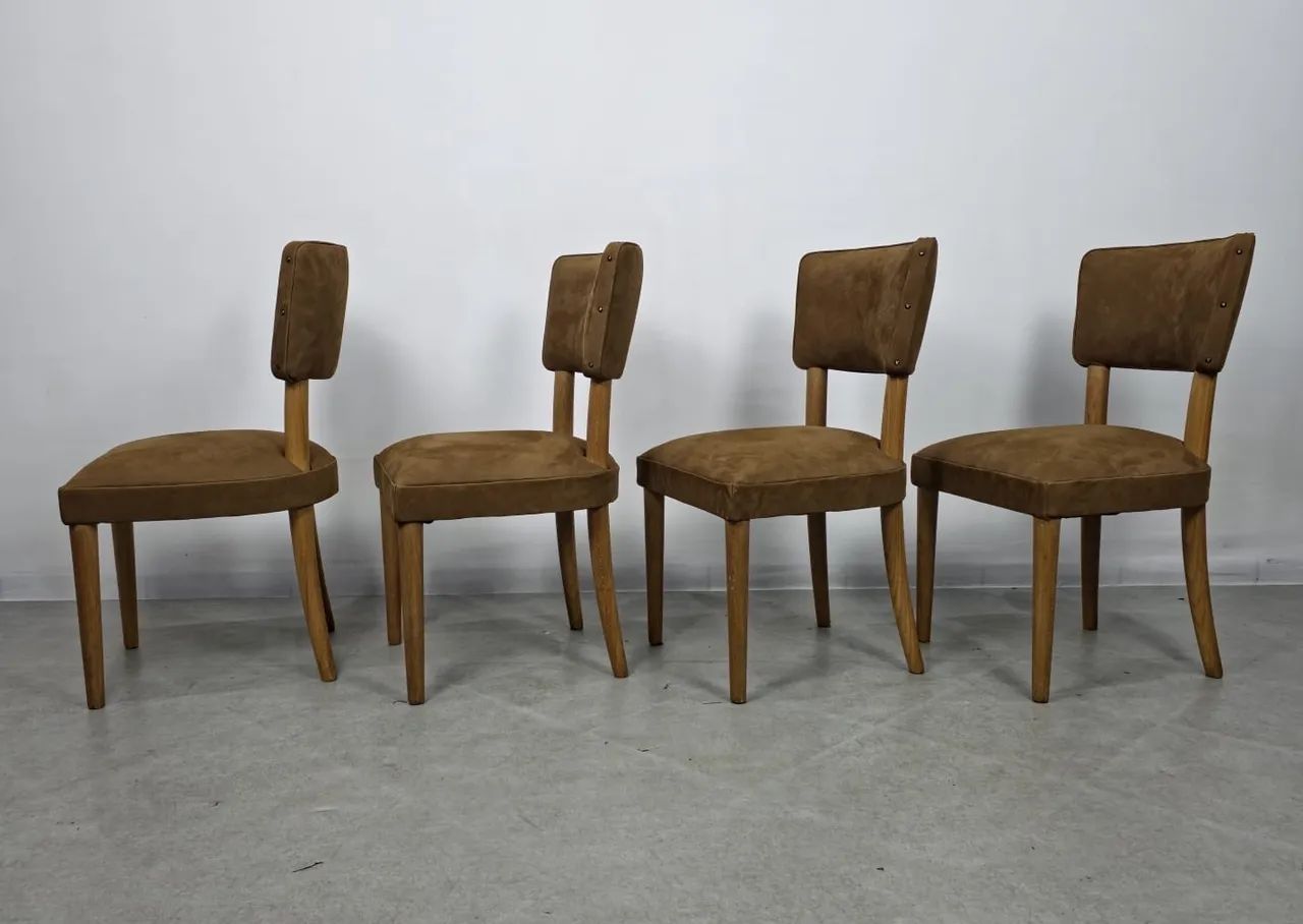 Conjunto de 4 cadeiras década de 60 - Foto 2