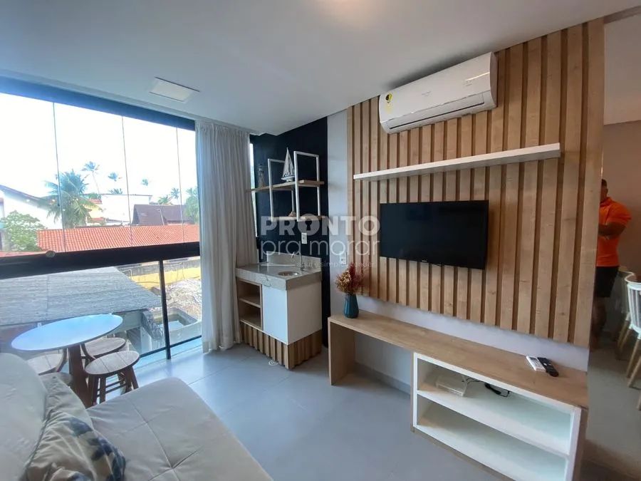 Flat com 1 quarto em Porto de Galinhas