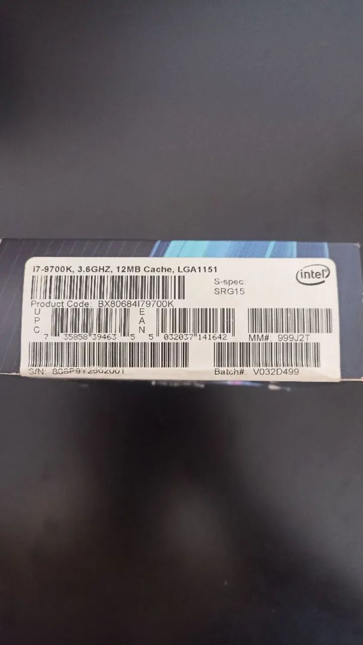 i7 9700K Socket LGA 1151 - Foto 3