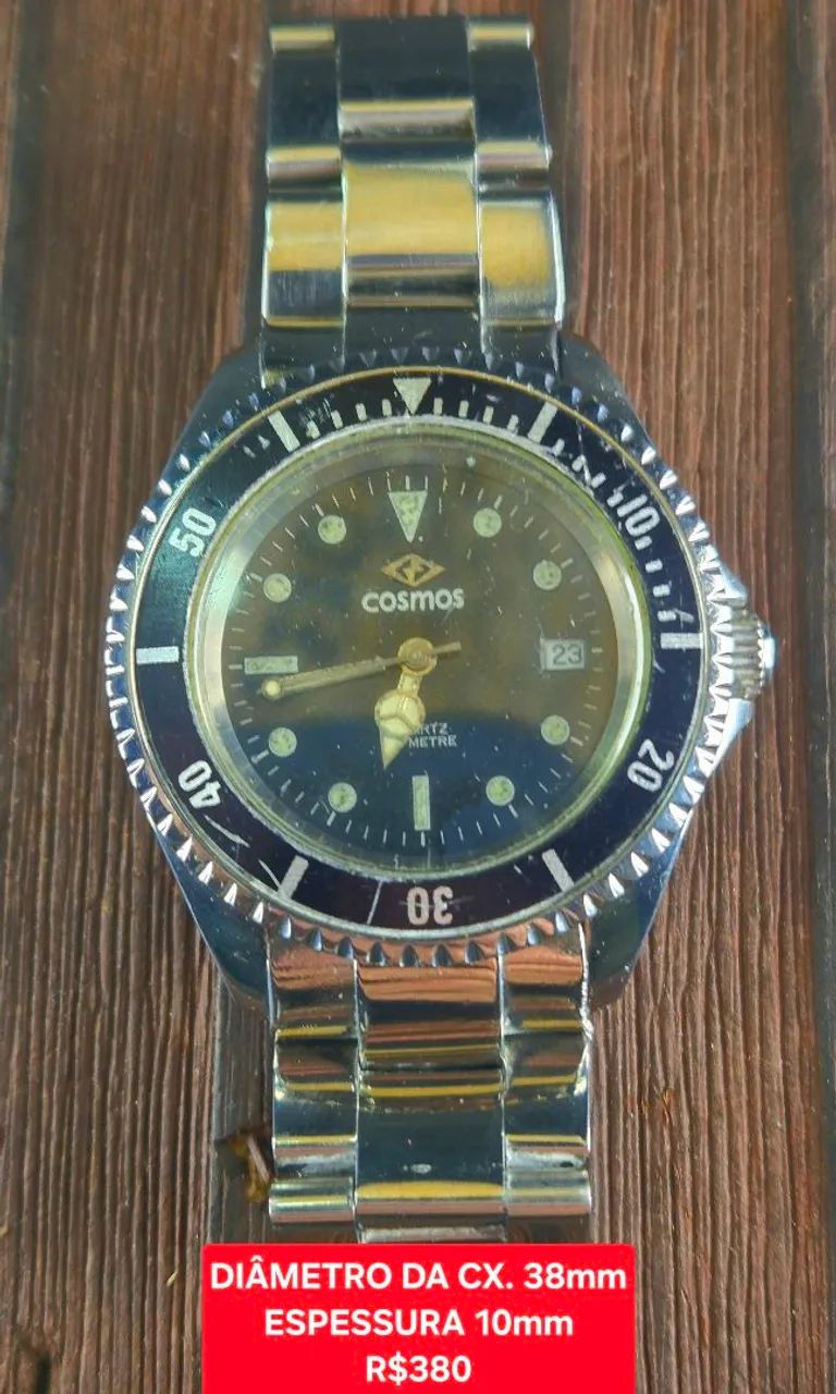 ANTIGO RELÓGIO COSMOS DÉCADA 80