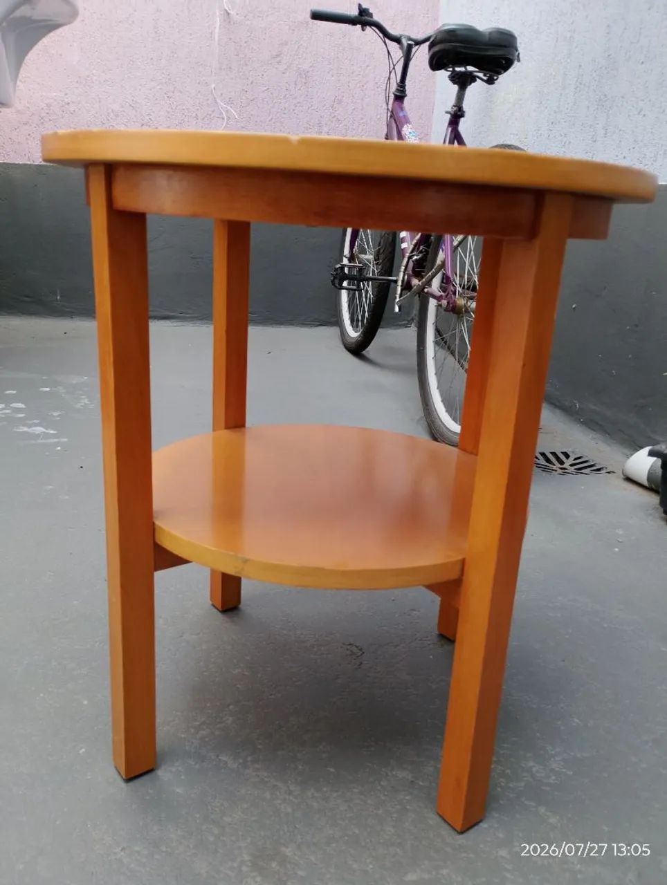 Conjunto lateral madeira maciça 2 niveis - Foto 4