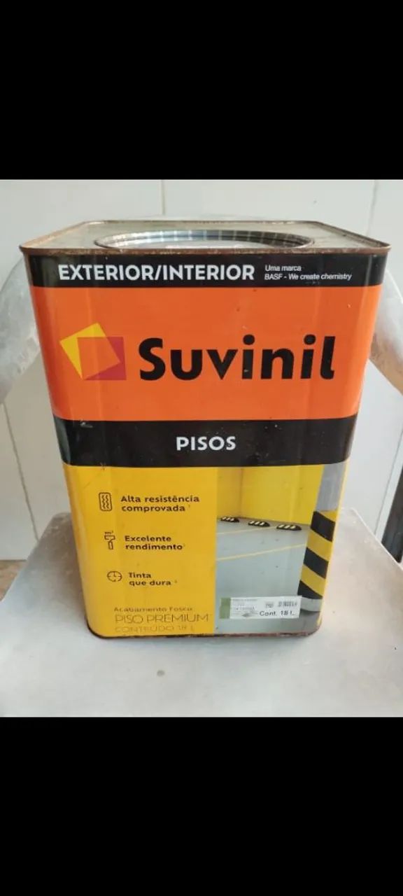 Tinta Suvinil Fosco verde nova. Lacrada.  - Foto 3