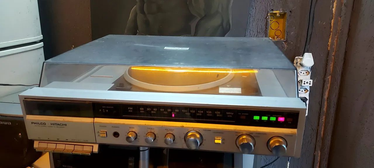Toca disco Philco Hitachi 3 em 1 - Foto 2