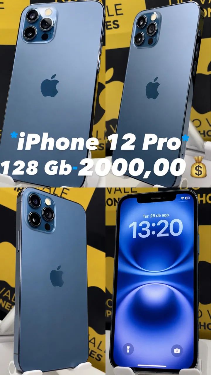 iPhone 12 Pro Azul  - Com Garantia - Foto 4