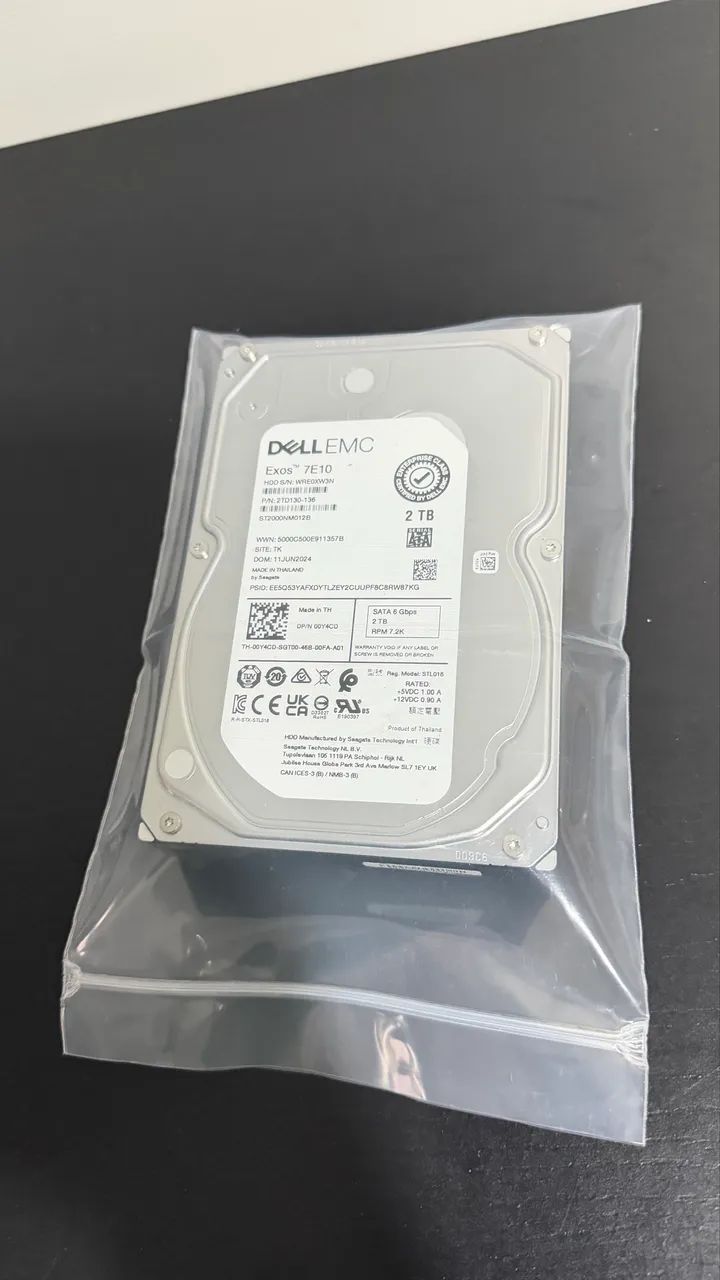 HD Dell Enterprise 2TB Exos - Foto 2