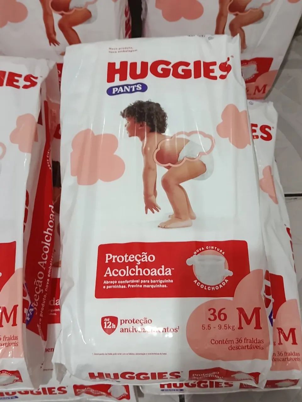 Fralda Huggies M $45,00 cada - Foto 2