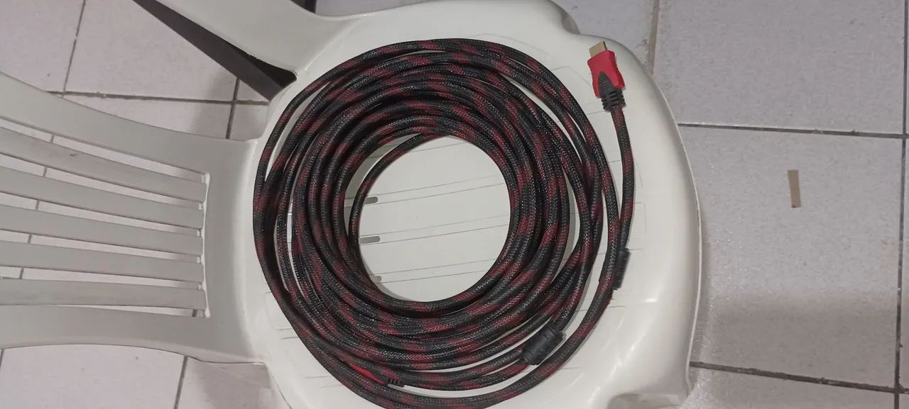 CABO HDMI 15 METROS - ALTA QUALIDADE - ÓTIMO ESTADO