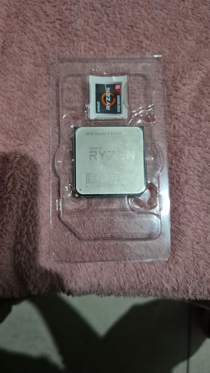 Vendo Processador Ryzen 3 2200G + Cooler box AMD  - Foto 2