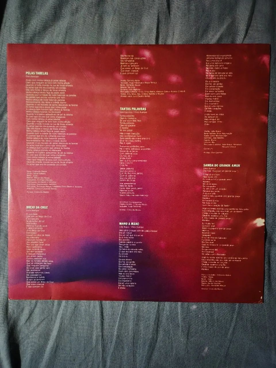 LP Chico Buarque - Chico Buarque (1984) | Completo com Encarte | Discos do Faustino - Foto 3