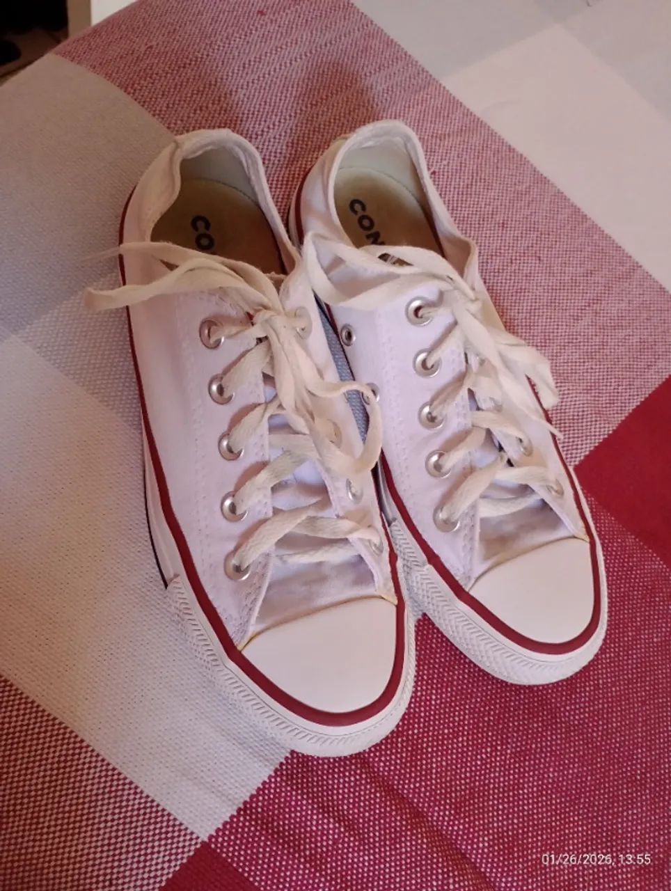 Tênis ALL star inverse branco  - Foto 3