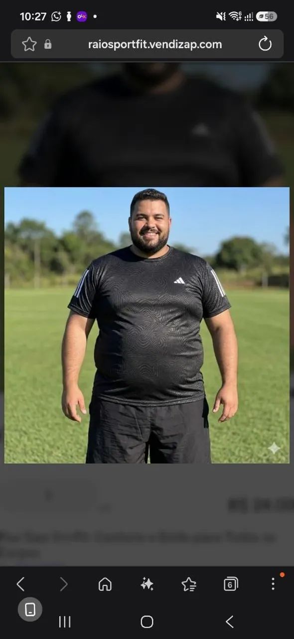 Camisa Plus Size Dry-fit e 3D - Foto 3