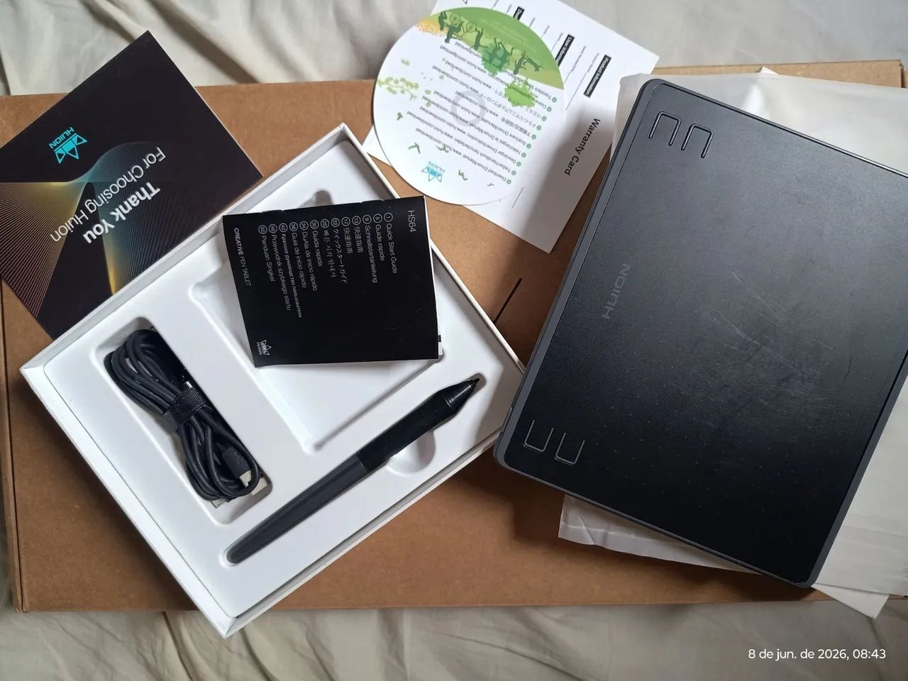 Mesa digitalizadora Huion HS64 - Foto 3