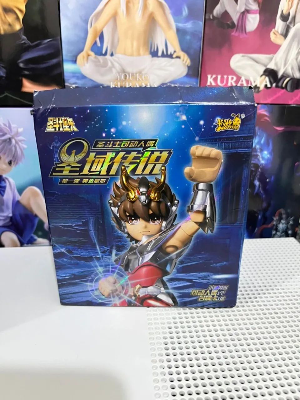 Boneco Mu de Áries Cavaleiros do Zodíaco Articulado e Montável