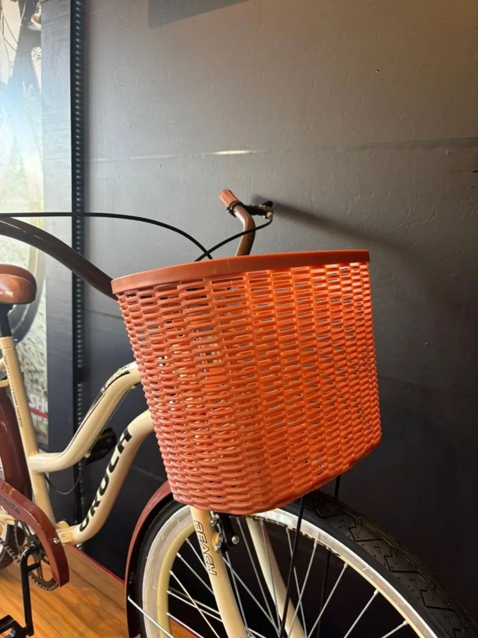 Bicicleta A26 Oroch Vbreak Beach Marrom/Bege - Foto 5