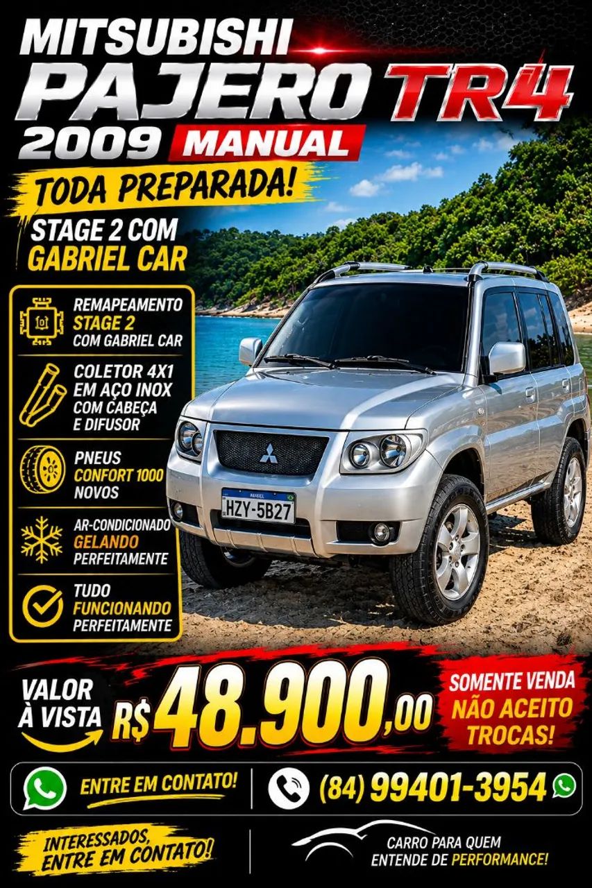 Mitsubishi Pajero Pajero TR4 2.0/ 2.0 Flex 16V 4x4 Mec. 2009