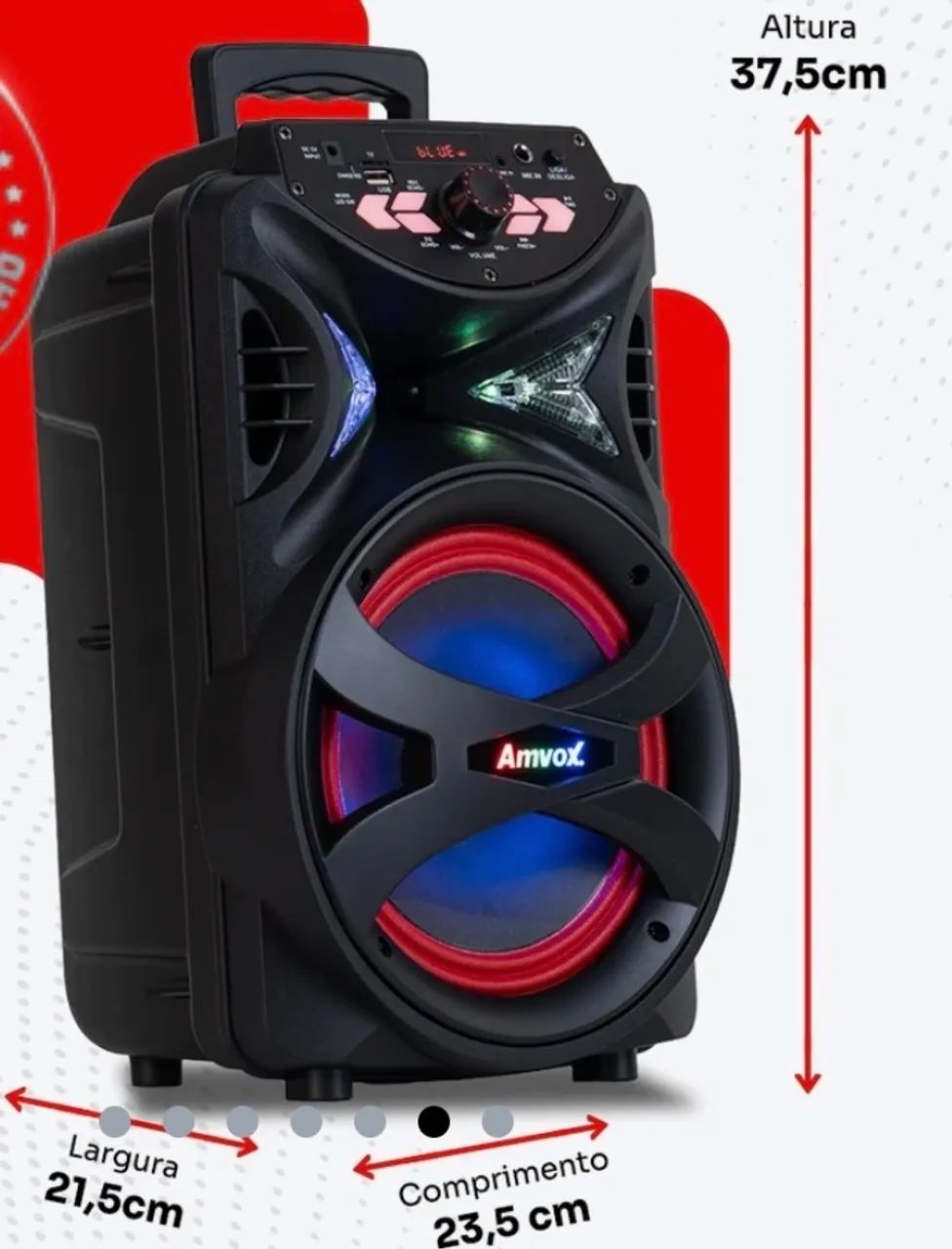  CAIXA DE SOM ANVOX ACA 255 HIT ? NOVA NA CAIXA!  - Foto 3