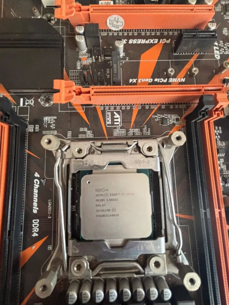 Placa Mãe x99 + i7 5820k
