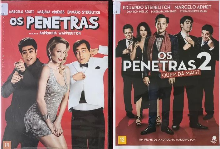 Dvd - Os Penetras 1 e 2 - CDs, DVDs etc - Lindóia, Curitiba
