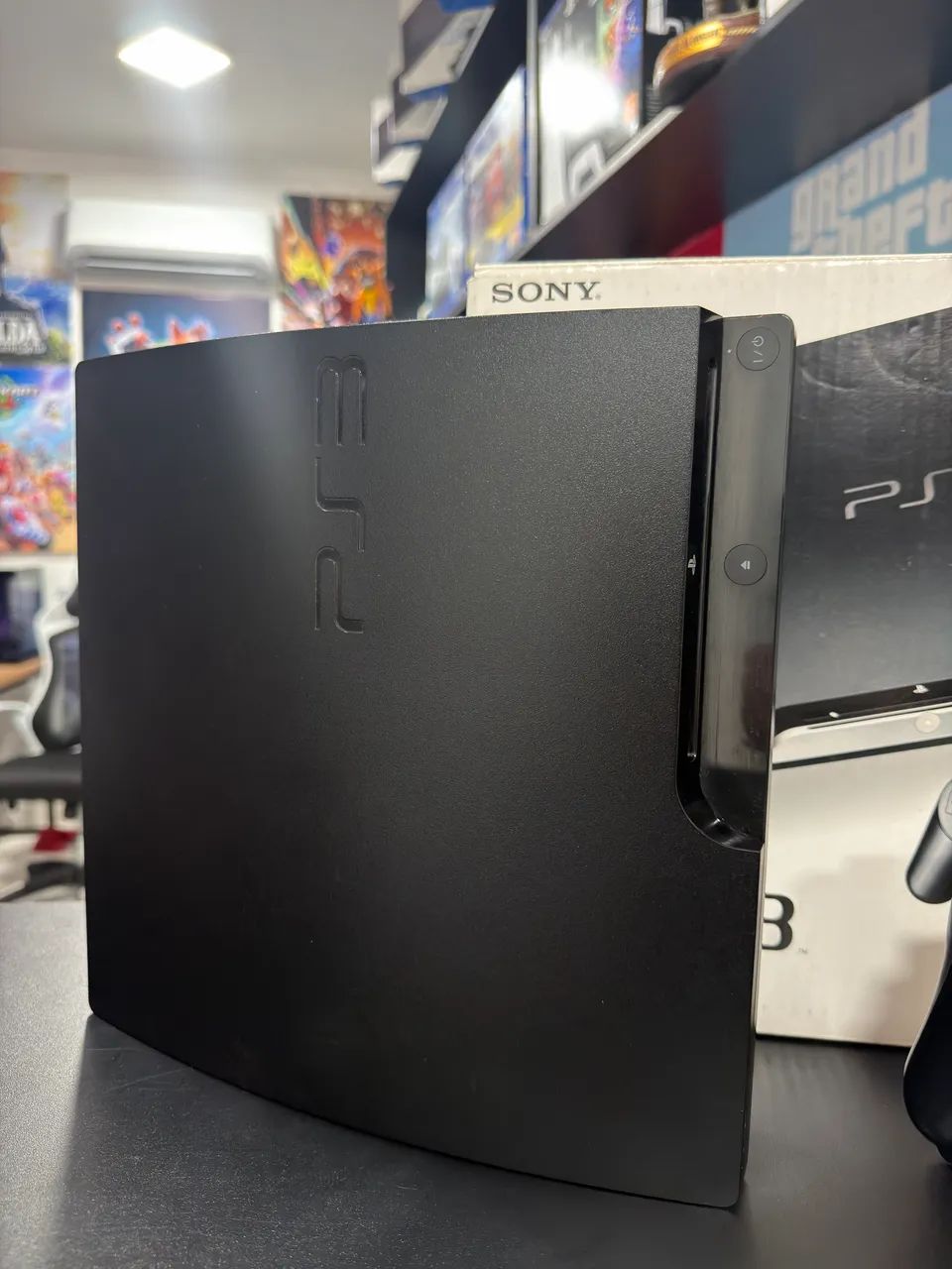 Ps3 Slim Desbloqueado Na Caixa Completo - Foto 2