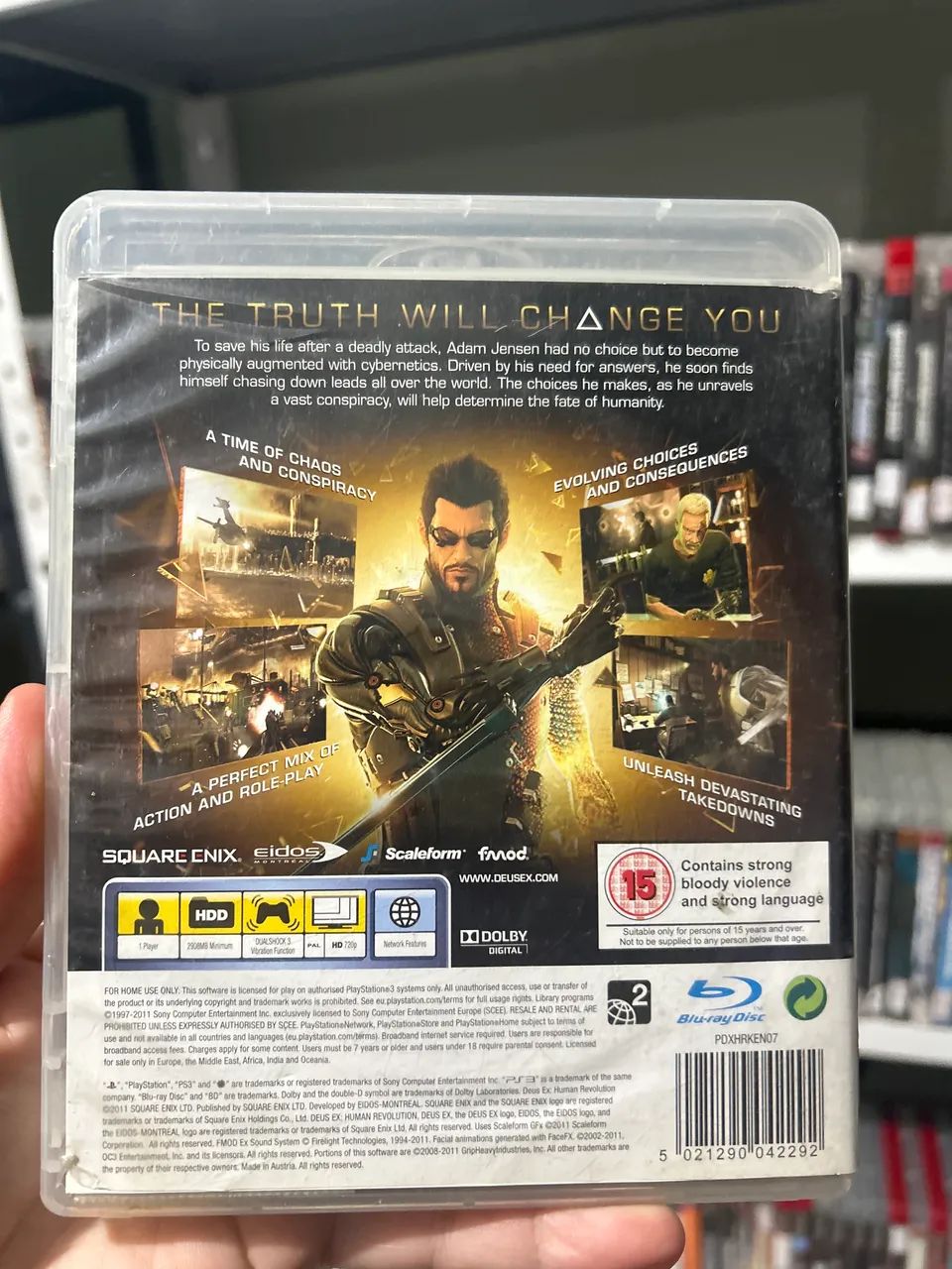 Deus Ex PS3 - Jogos de Vídeo Game - Fátima, Joinville 1436144085 | OLX