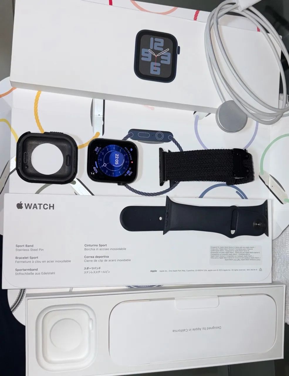  Apple Watch SE (GPS) (2ª Geração) 44mm