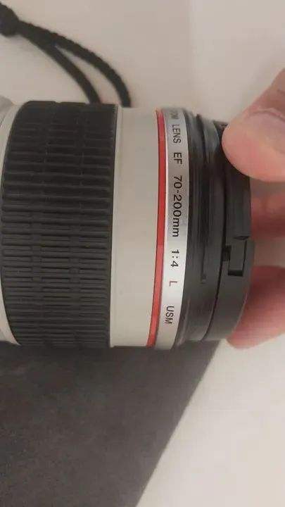 Lente Canon 70-200 f4 L stm - Foto 2
