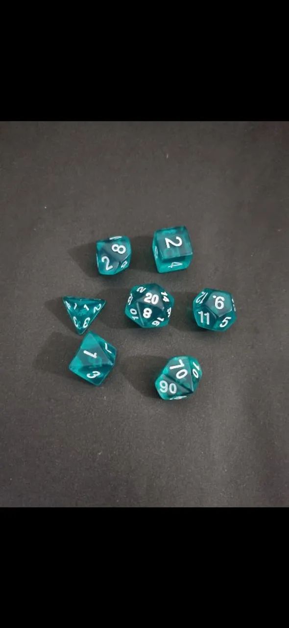 Kit dados RPG 