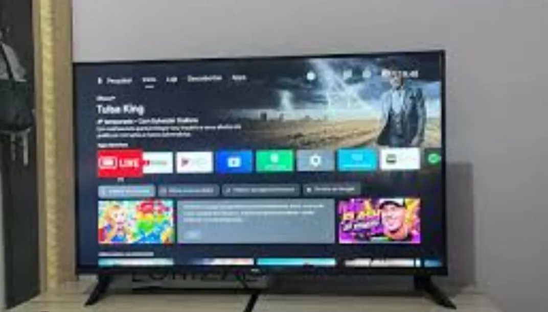 TV SMART 32 POLEGADAS COM FOMANDO DE VOZ  - Foto 2