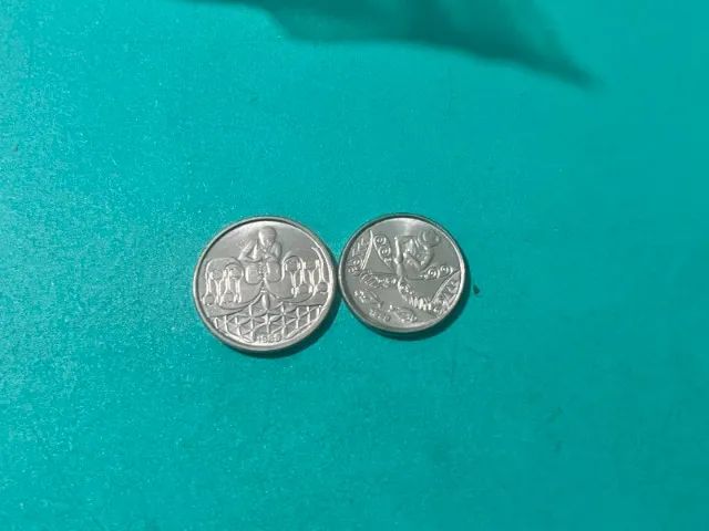2 Moedas de 1989 - Foto 2
