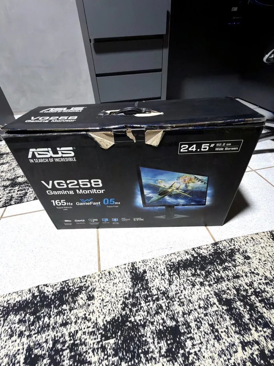 Monitor ASUS VG258 24,5? Full HD 165Hz 0,5ms G-SYNC